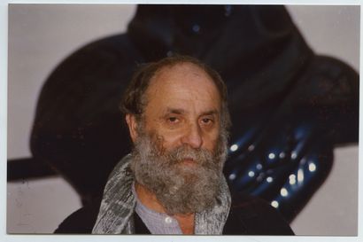 null CÉSAR né César BALDACCINI (1921-1998), sculpteur. Épreuve argentique d'époque,...