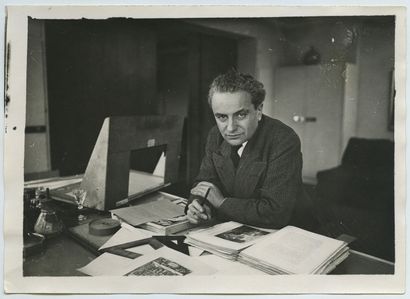 null André BOLL (1896-1983), architecte, critique d'art, décorateur et costumier...
