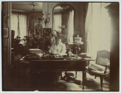 null Daniel LESUEUR, née Jeanne LOISEAU (1854-1921), femme de lettres et philanthrope,...