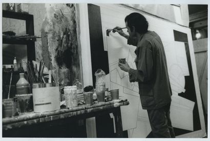 null Alain Le YAOUANC (né en 1940), peintre, dessinateur, sculpteur, poète, écrivain, collagiste...