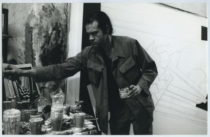 null Alain Le YAOUANC (né en 1940), peintre, dessinateur, sculpteur, poète, écrivain, collagiste...