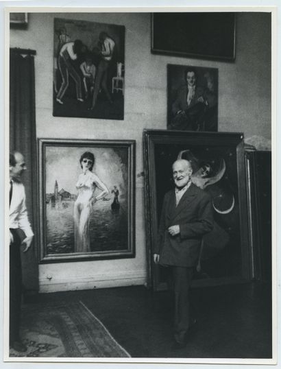 null Kees van DONGEN (1877-1968), peintre d'origine néerlandaise. Épreuve argentique...