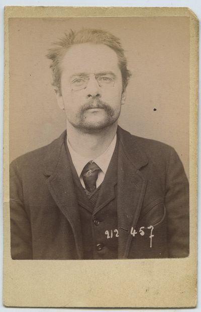 null Adolphe RETTÉ (1863-1930), anarcho-poète symboliste chrétien. Épreuve argentique...