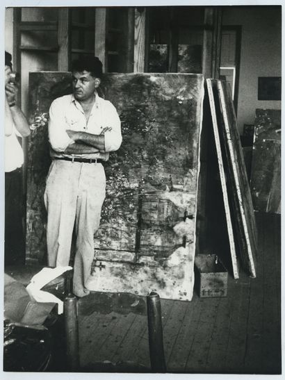 null Édouard PIGNON (1905-1993), peintre de la nouvelle École de Paris. Épreuve argentique...