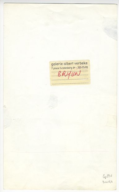 null Camille BRYEN, né Camille BRIAND (1907-1977), poète, peintre et graveur. Épreuve...