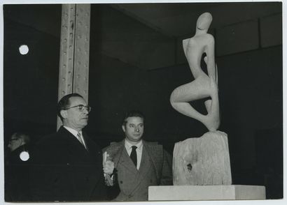 null René COLLAMARINI (1904-1983), sculpteur et médailleur et Jacques JAUJARD (1895-1967),...