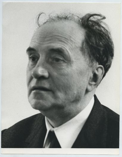 null Raymond CHARMET (1904-1973), peintre et critique d'art. Épreuve argentique d'époque,...