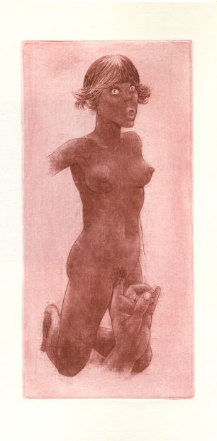 null PRENLICE] Veira. Liège, La Verge d'Or, 1977. In-folio, 22,5 x 22,5 cm, apricot...