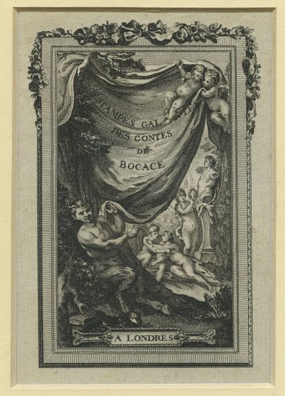 null Unidentified artists]. Tales of Boccaccio and miscellaneous, circa 1780. 23...