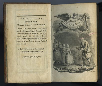 null Nicolas Edme RESTIF DE LA BRETONNE (1734-1806) - BINET.  La Paysanne pervertie...