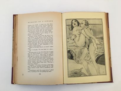 null 
Madame BORGIA. Memoirs of a Singer, London, 1937. In-4, 380 pages, mauve half-calendar...