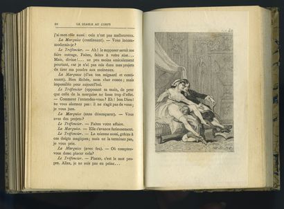 null [André Robert ANDRÉA DE NERCIAT (1739-1800) - Achille DEVÉRIA - Félicien ROPS]....