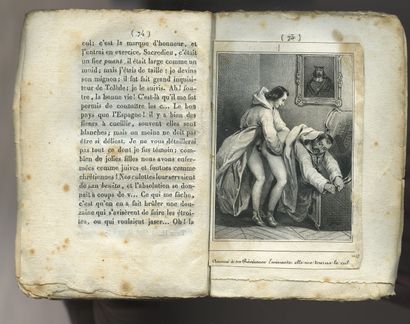 null CURIOSA. Comte de MIRABEAU - [Achille DEVÉRIA]. Le Libertin de qualité, ou ma...