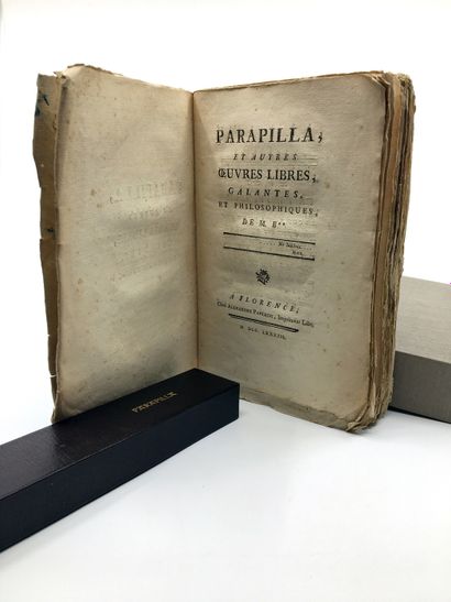null Charles BORDES]. Parapilla, and other free, gallant and philosophical works...