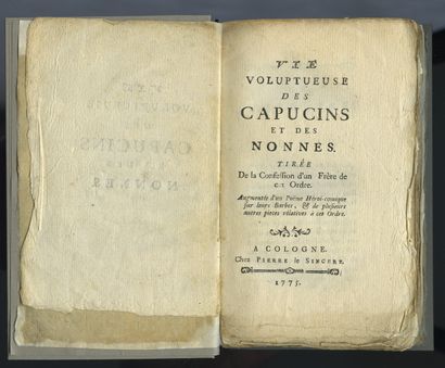 null Voluptuous life of the Capuchins and the nuns, taken from the confession of...