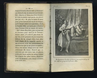 null [Marquis de SENTILLY ( ?)]. Le Rideau levé, ou l’Éducation de Laure par Mirabeau....