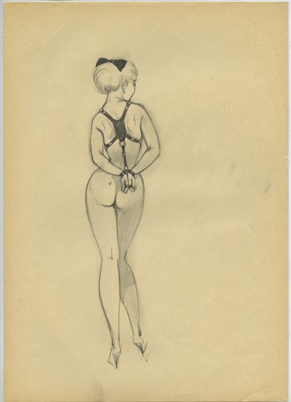 null JIM (1918-1964). 41 sketches, 29.7 x 21 cm. Provenance: HumuS Gallery, Lausanne....