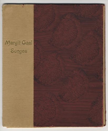 null Margit GAAL. Songes galantes. 12 dessins de Margit Gaal, édition privée, Paris,...
