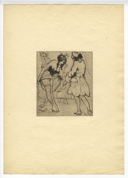 null Rudolf KELLER (1890- ?]. Erotische Marschen, vers 1919. Portefeuille éditeur...