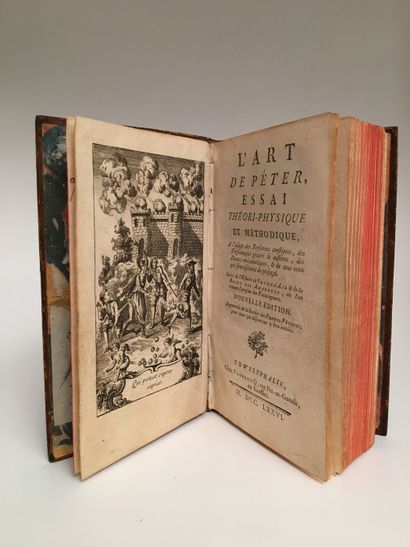 null [NOTARY SCATOLOGY]. The Art of Farting. 1776. In-12 of 216 pages, speckled calf,...