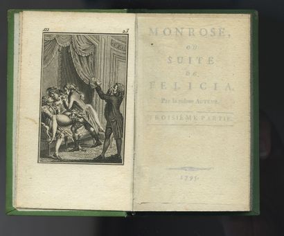 null André Robert ANDRÉA DE NERCIAT (1739-1800). Monrose or suite de Félicia. By...