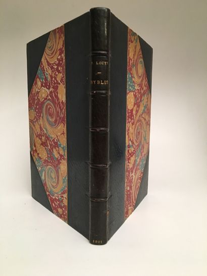 null Pierre LOUŸS. Byblis. Paris, Ferroud, 1901. In-8 of 46 pages plus catalogue,...