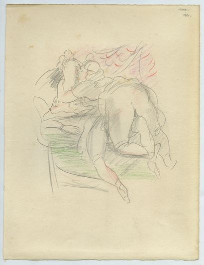 null Paul MORAND - [Gaston-Louis ROUX]. Les Plaisirs rhénans, orné de sept lithographies...