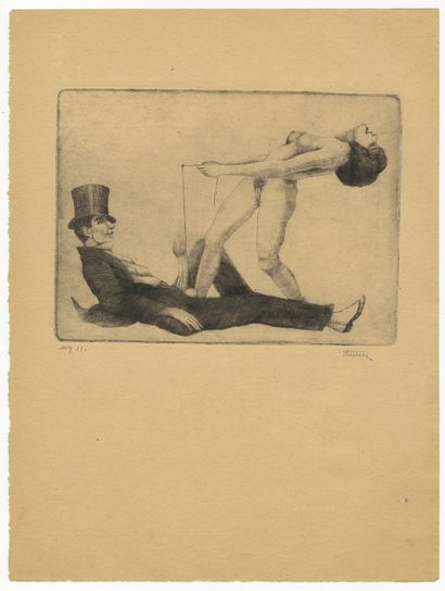 null [Artiste tchèque non identifié]. Danses des vits, vers 1930. Portefeuille à...