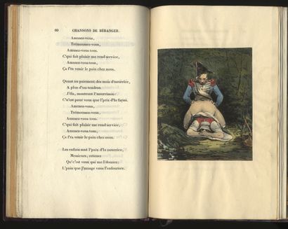 null Pierre-Jean de BÉRANGER. Complete works of P.-J. de Béranger. Tome V. Supplément...