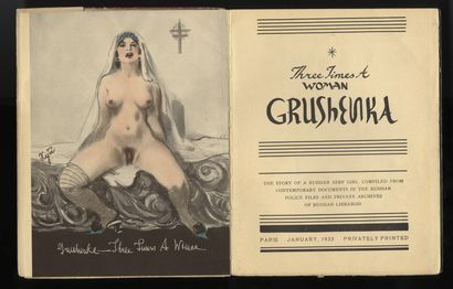 null [Val LEWTON - William BERNHARDT]. Grushenka. Three Times a Woman. Paris [Percy...