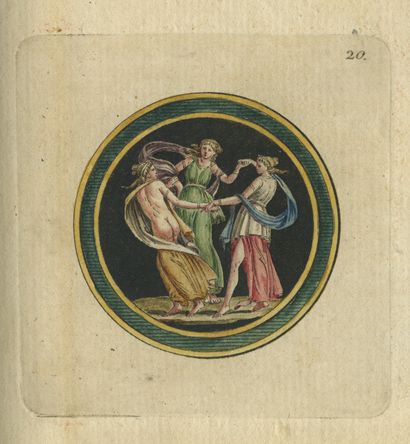null [D'HANCARVILLE]. Veneres uti observantur in gemmis antiquis, circa 1770. In-8...