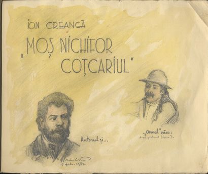 null Unidentified Romanian artist]. Ion Creanga. "Mos nichifor cotcariul". Uncle...