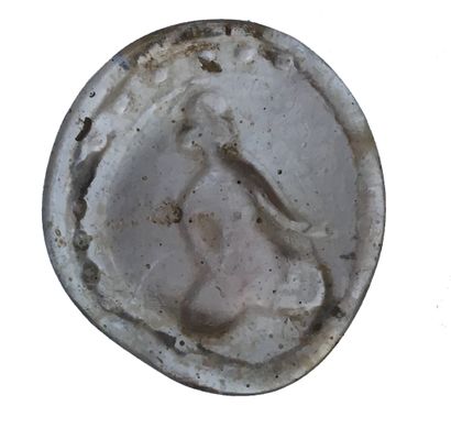 null ARCHAEOLOGY. ANTIQUE ROME. 2 tokens of lupanars, or spintrian tesserae or spintriae,...