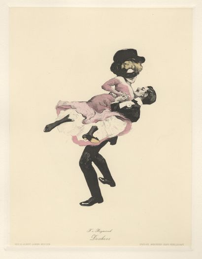 null Ferdinand von ŘEZNICEK (1868-1909). Sechs Tanzbilder in Kupferdruck, mit der...