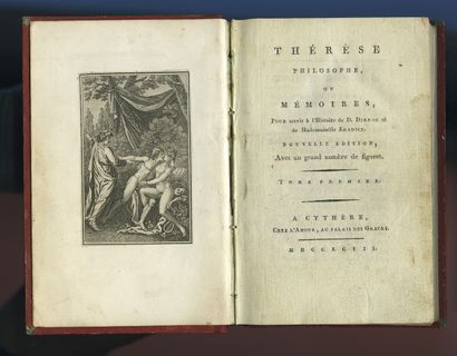 null [Jean-Baptiste de BOYER d'ARGENS]. Thérèse Philosophe, ou mémoires pour servir...