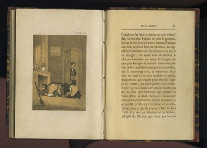 null [Charles-Joseph TRAVIÈS de VILLERS, dit TRAVIÈS (1804-1859)]. Les Amours secrètes...