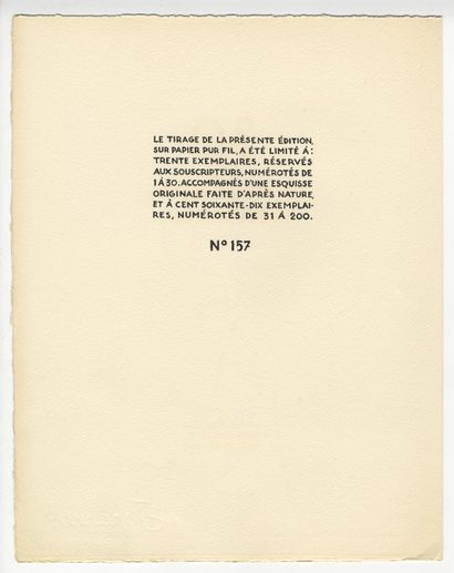 null [Auteur non identifié]. 30 et quelques… attitudes. [S.l.,s.n.], 1952. Lithographies...
