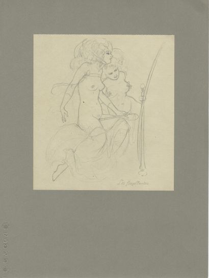null [Karel SIMUNEK (1869-1942)] Charles SIMONETTE. Les Femmes passionnées, vers...