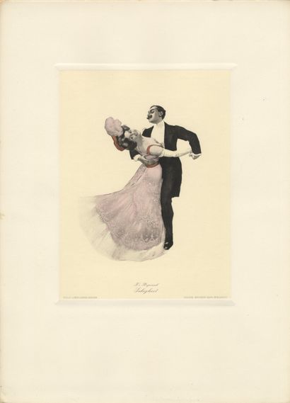 null Ferdinand von ŘEZNICEK (1868-1909). Sechs Tanzbilder in Kupferdruck, mit der...