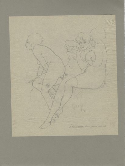 null [Karel SIMUNEK (1869-1942)] Charles SIMONETTE. Les Femmes passionnées, vers...