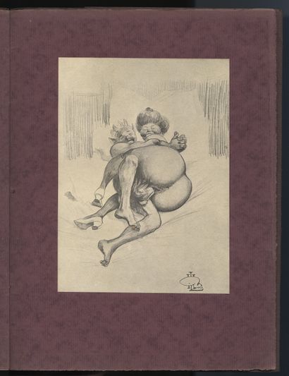 null CURIOSA. Alvim CORREA (1876-1930)] Henry Le MORT. Erotic Visions. Mit einer...