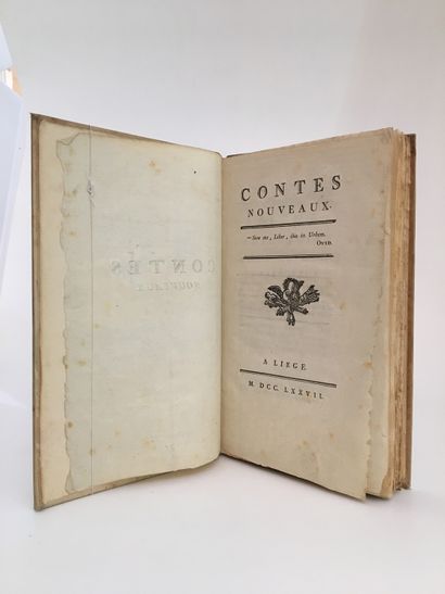 null [André Robert ANDRÉA DE NERCIAT (1739-1800)]. Contes nouveaux. Liège, s.n.,...