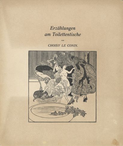 null Franz von BAYROS] CHOISY le CONIN. Erzählungen am Toilettentische [Tales at...