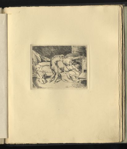 null Rudoph [ou Rezso] MERENYI (1893-1957). Negyvenöt rézkareza [45 gravures]. In-4...