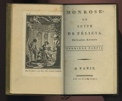 null André Robert ANDRÉA de NERCIAT (1739-1800) - QUÉVERDO]. Monrose, or continuation...