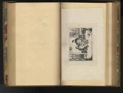 null [Artistes divers]. Thérèse Philosophe et divers, vers 1820-1880. Ensemble composite...