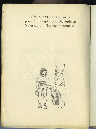 null [Yves TANGUY] Maria COMBOURG. Journal intime d’une provinciale. Phileas Fogg...