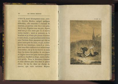 null [Charles-Joseph TRAVIÈS de VILLERS, dit TRAVIÈS (1804-1859)]. Les Amours secrètes...