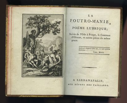 null La Foutromanie, a lewd poem, followed by the Ode to Priape, the Countess of...