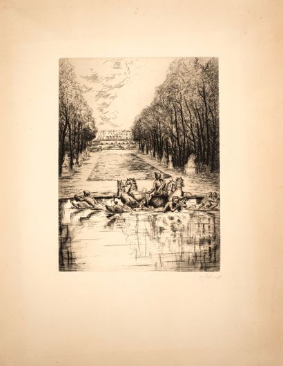 null Salvat François-Martin (1892-1976)


Versailles in the perspective of Latone


Engraving


Signed...